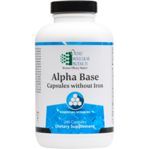 Alpha Base Capsules without Iron