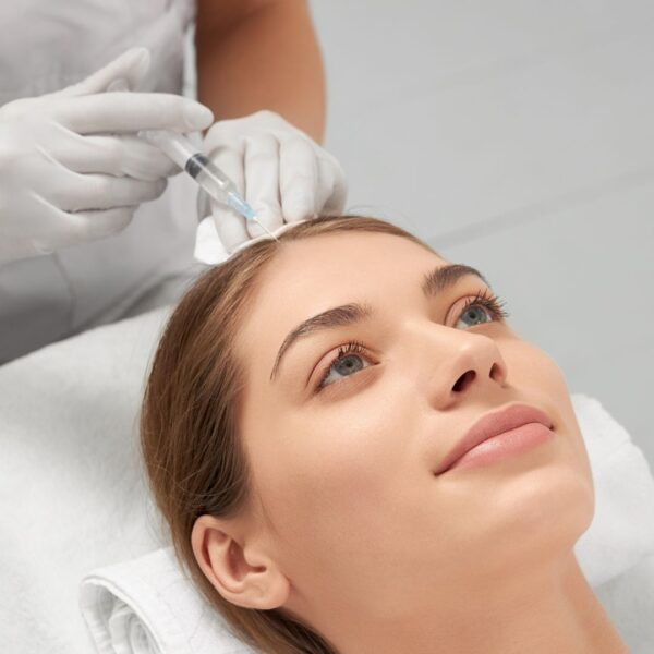 img of a woman getting treatment