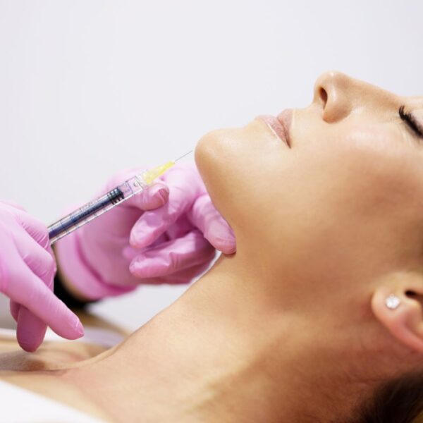 img of a woman getting a treatment