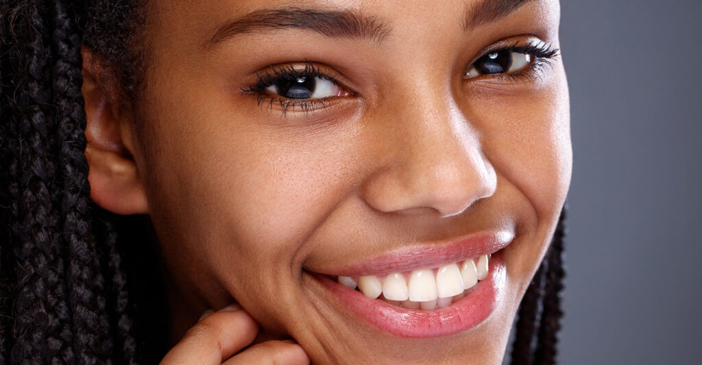 Woman with beautiful skin