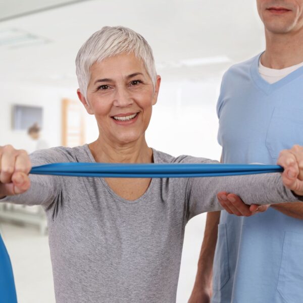 Physical therapy arm strength exercise