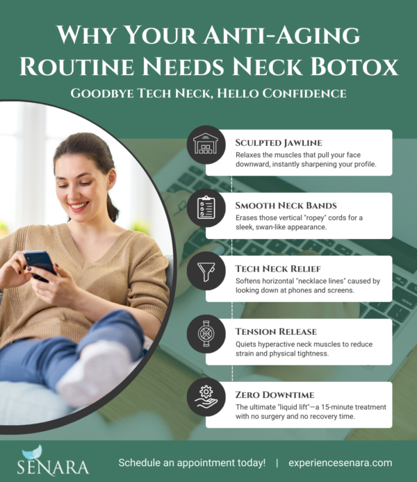 Why Your Anti-Aging Routine Needs Neck Botox infographic