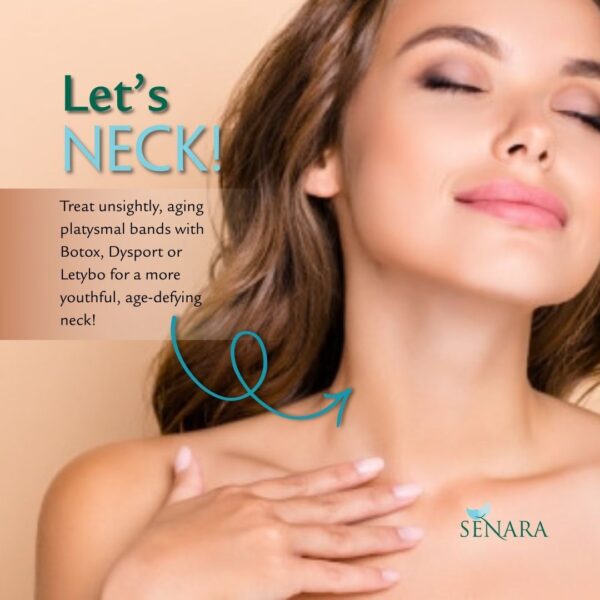 treated neck with botox